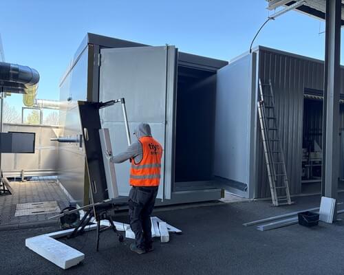Der neue Reaktionsbehälter ermöglicht dynamische Batterietests