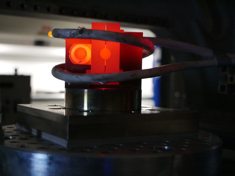 Tests bei hohen Temperaturen, Induktion